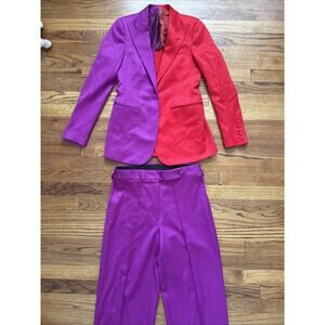 Frere Women’s Classic Suit Blazer And Pants Multicolour Size:see Photo